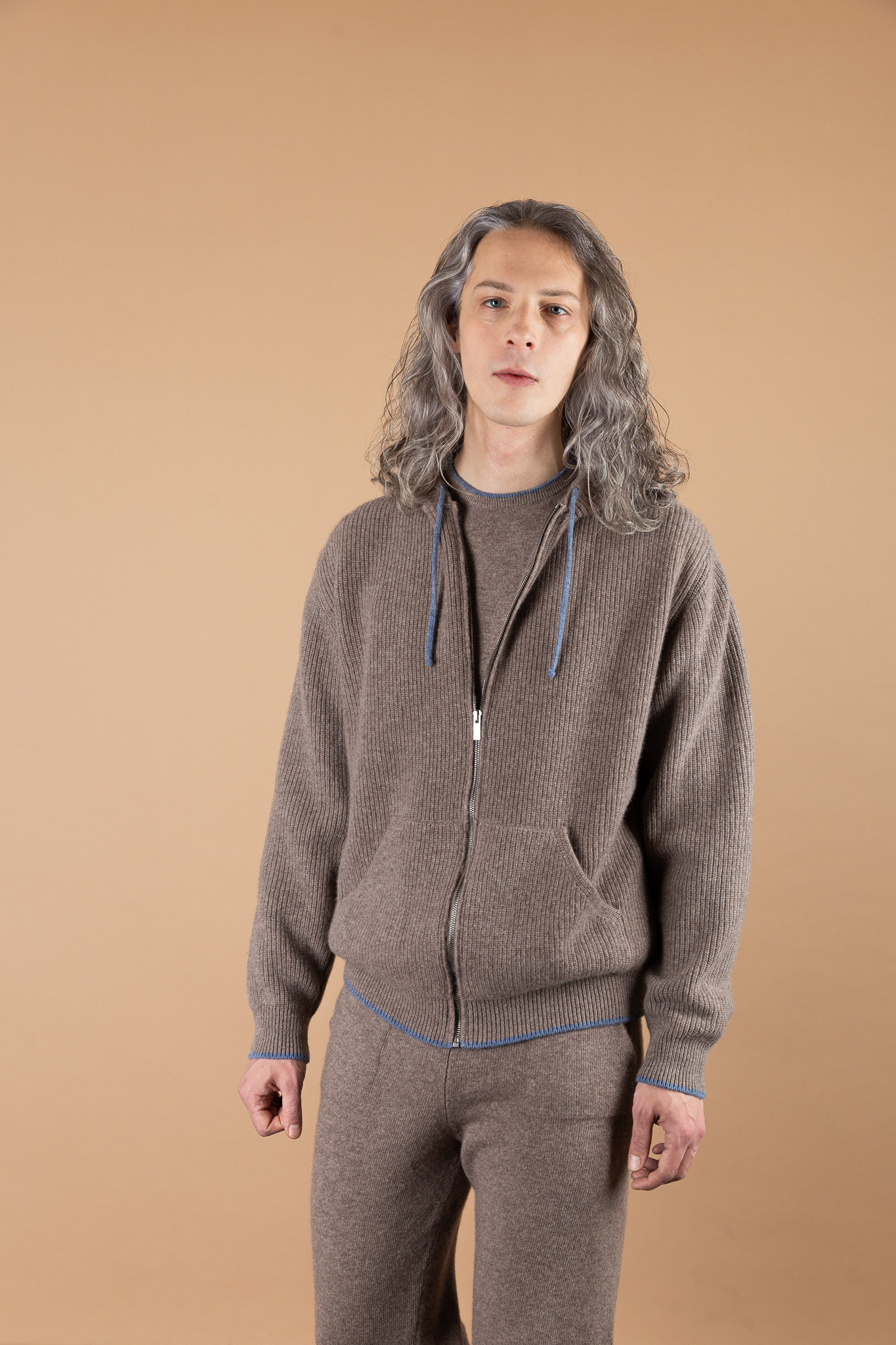 MUSE【BRUNO CARLO/ブルーノ カルロ】KNIT フーディ BRUNO CARLO